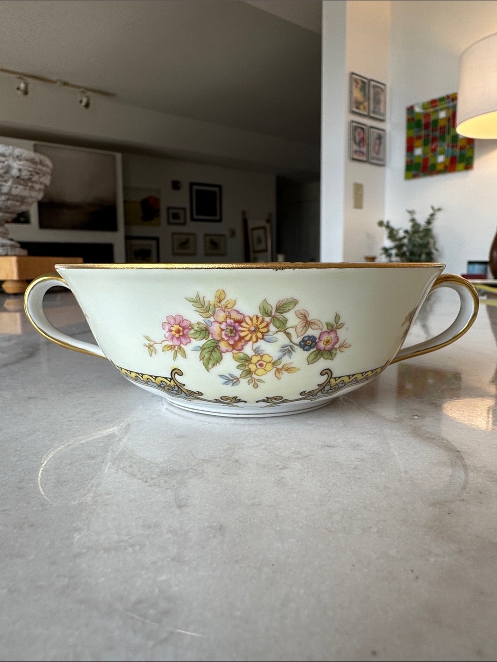 Noritake Aubery sugar bowl 1930s